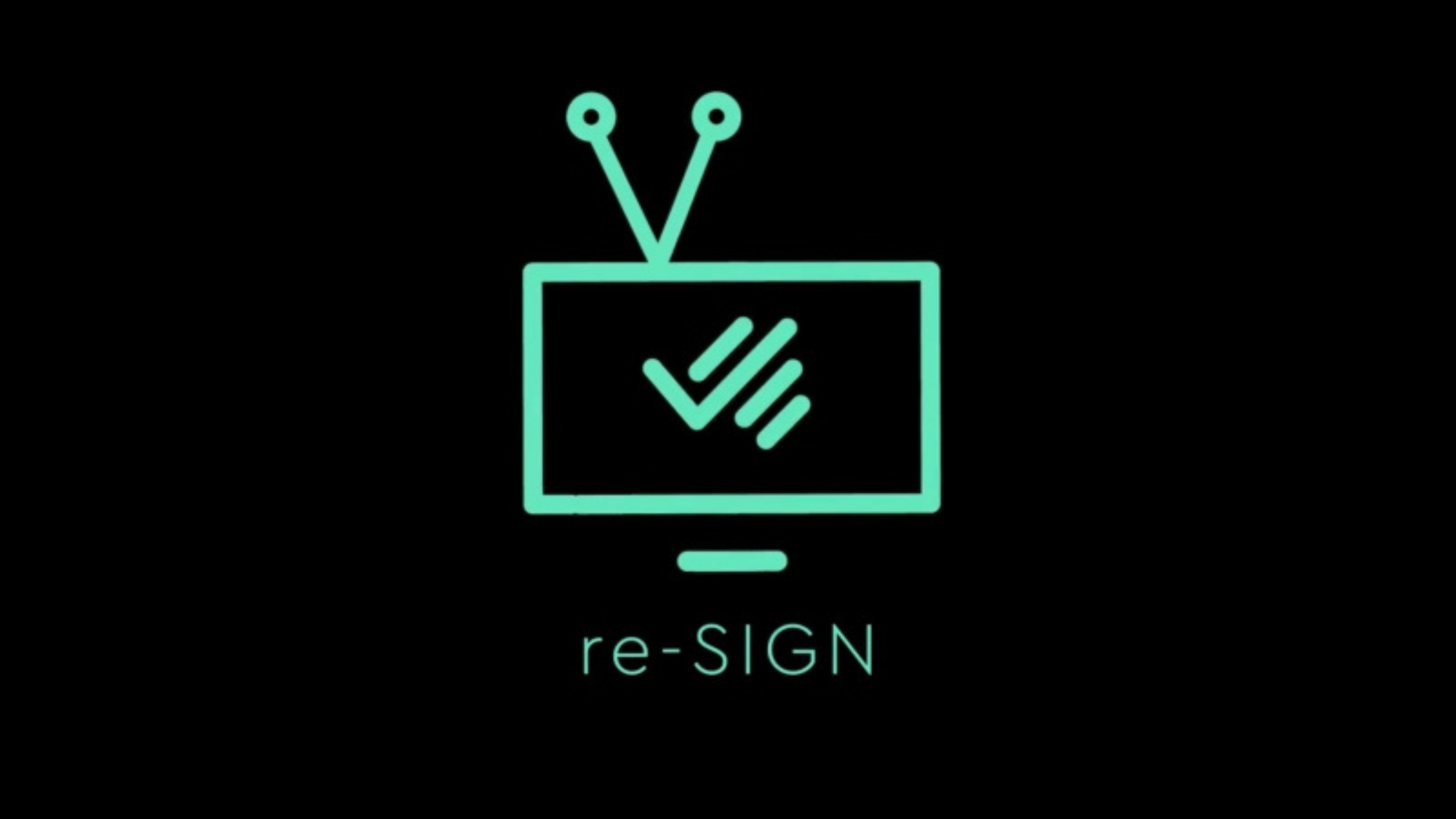 Εικόνα λογότυπου της πλατφόρμας re-SIGN